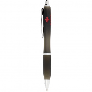 Logo trade business gifts image of: Nash ballpoint pen, black