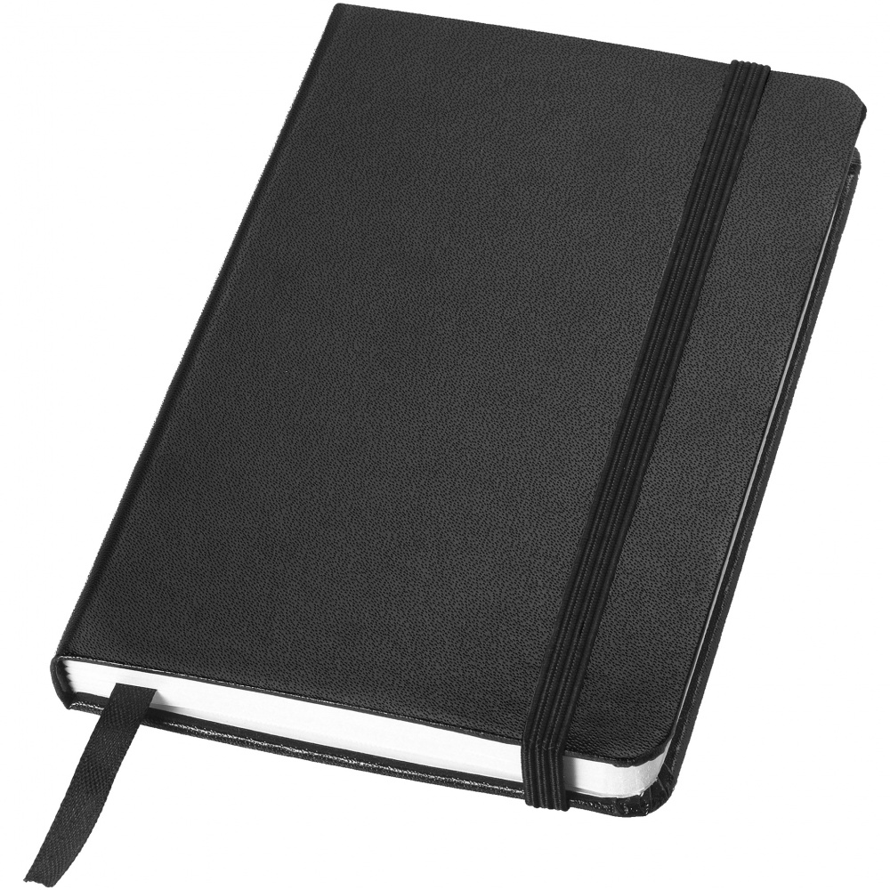 Logotrade advertising products photo of: Classic pocket notebook, black