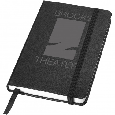 Logotrade promotional product picture of: Classic pocket notebook, black