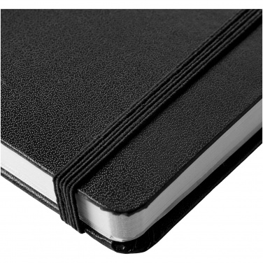 Logo trade business gift photo of: Classic pocket notebook, black