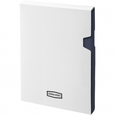 Logo trade corporate gift photo of: Classic pocket notebook, dark blue