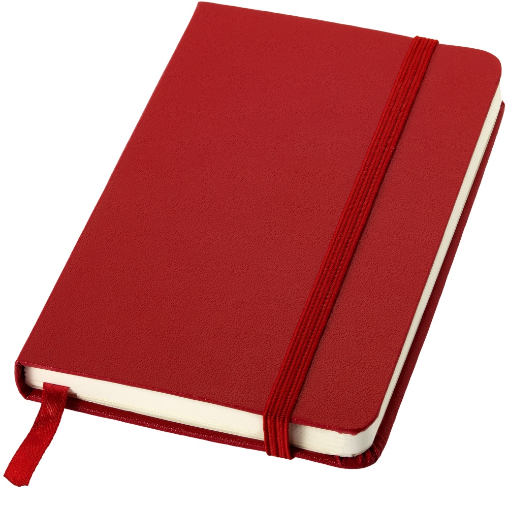 Logo trade advertising products picture of: Classic pocket notebook, red