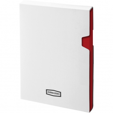 Logo trade corporate gift photo of: Classic pocket notebook, red