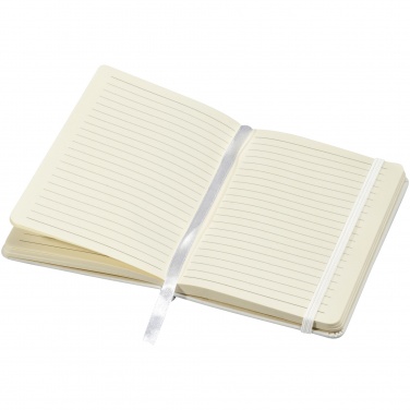 Logo trade advertising products image of: Classic pocket notebook, white