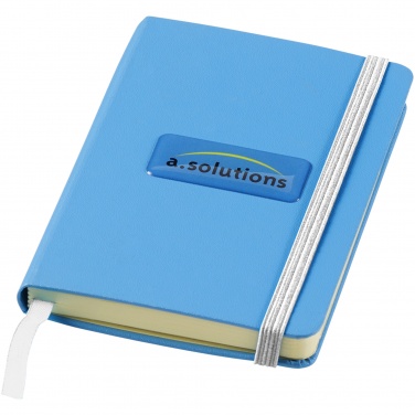 Logo trade advertising products image of: Classic pocket notebook, light blue