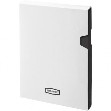 Logo trade promotional giveaways picture of: Classic office notebook, black