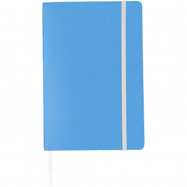 Logo trade promotional giveaway photo of: Classic office notebook, light blue