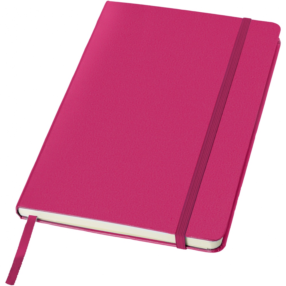 Logo trade promotional merchandise photo of: Classic office notebook, pink