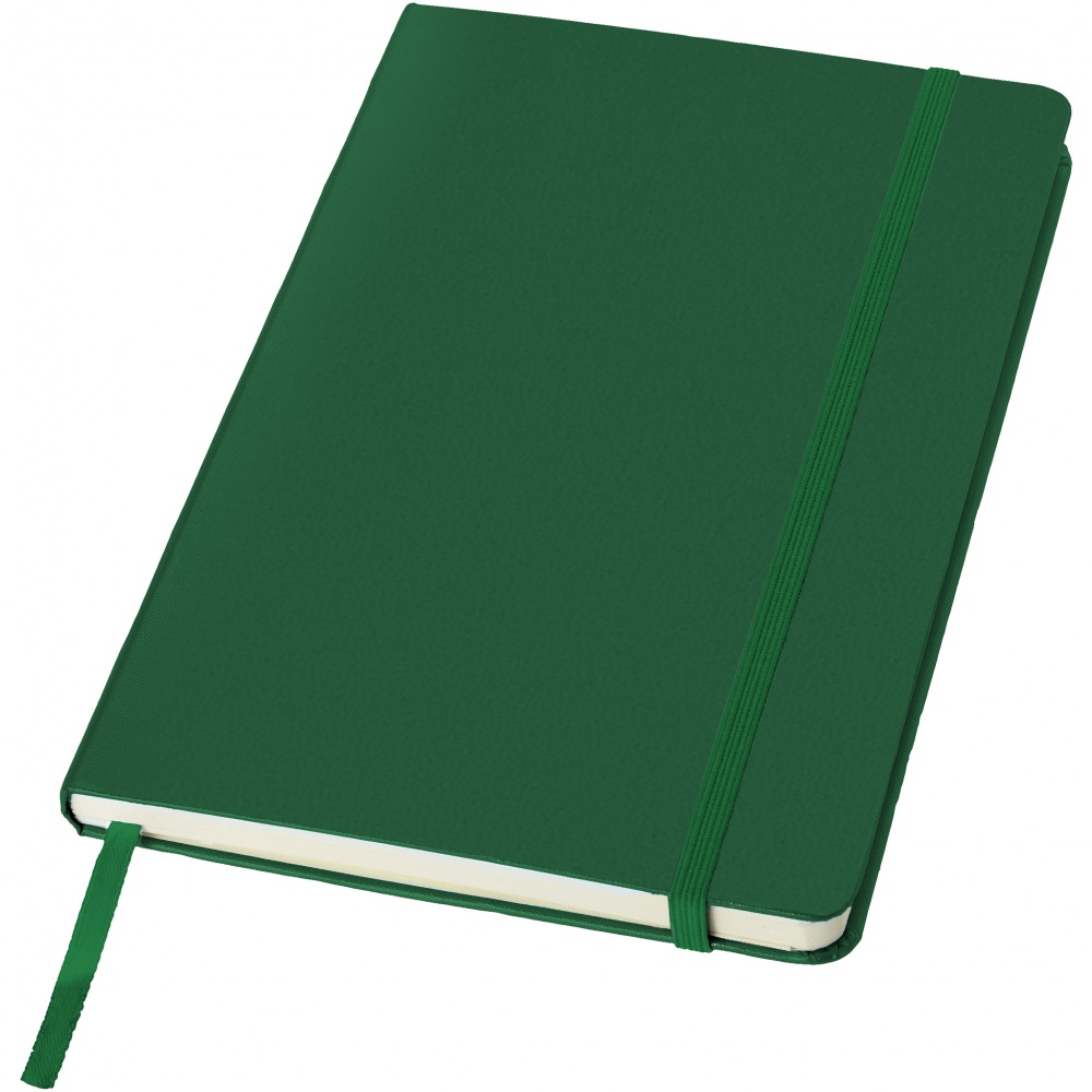 Logotrade promotional giveaway image of: Classic office notebook, green