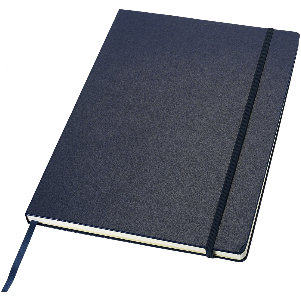 Logotrade promotional giveaway image of: Classic executive notebook, blue