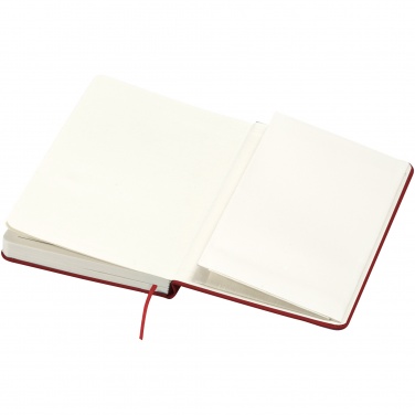 Logo trade promotional gift photo of: Executive A4 hard cover notebook, red