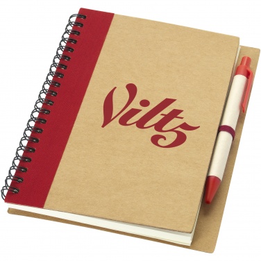 Logotrade corporate gifts photo of: Priestly notebook with pen, red