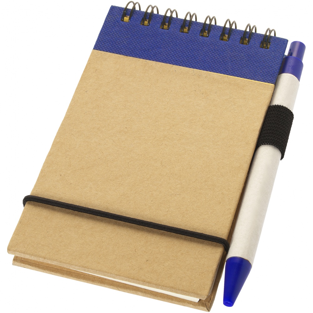 Logotrade advertising product image of: Zuse jotter with pen, blue