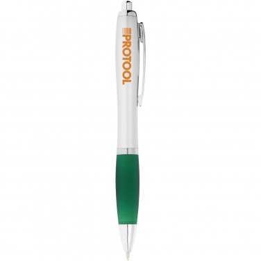 Logo trade promotional product photo of: Nash ballpoint pen, green