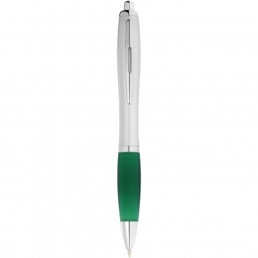 Logotrade promotional merchandise picture of: Nash ballpoint pen, green