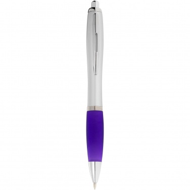 Logo trade advertising products picture of: Nash ballpoint pen, purple