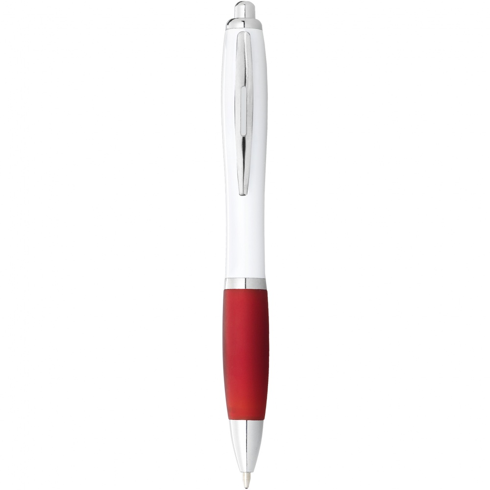 Logo trade promotional products image of: Nash Ballpoint pen, red