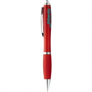 Logo trade promotional merchandise picture of: Nash ballpoint pen, red