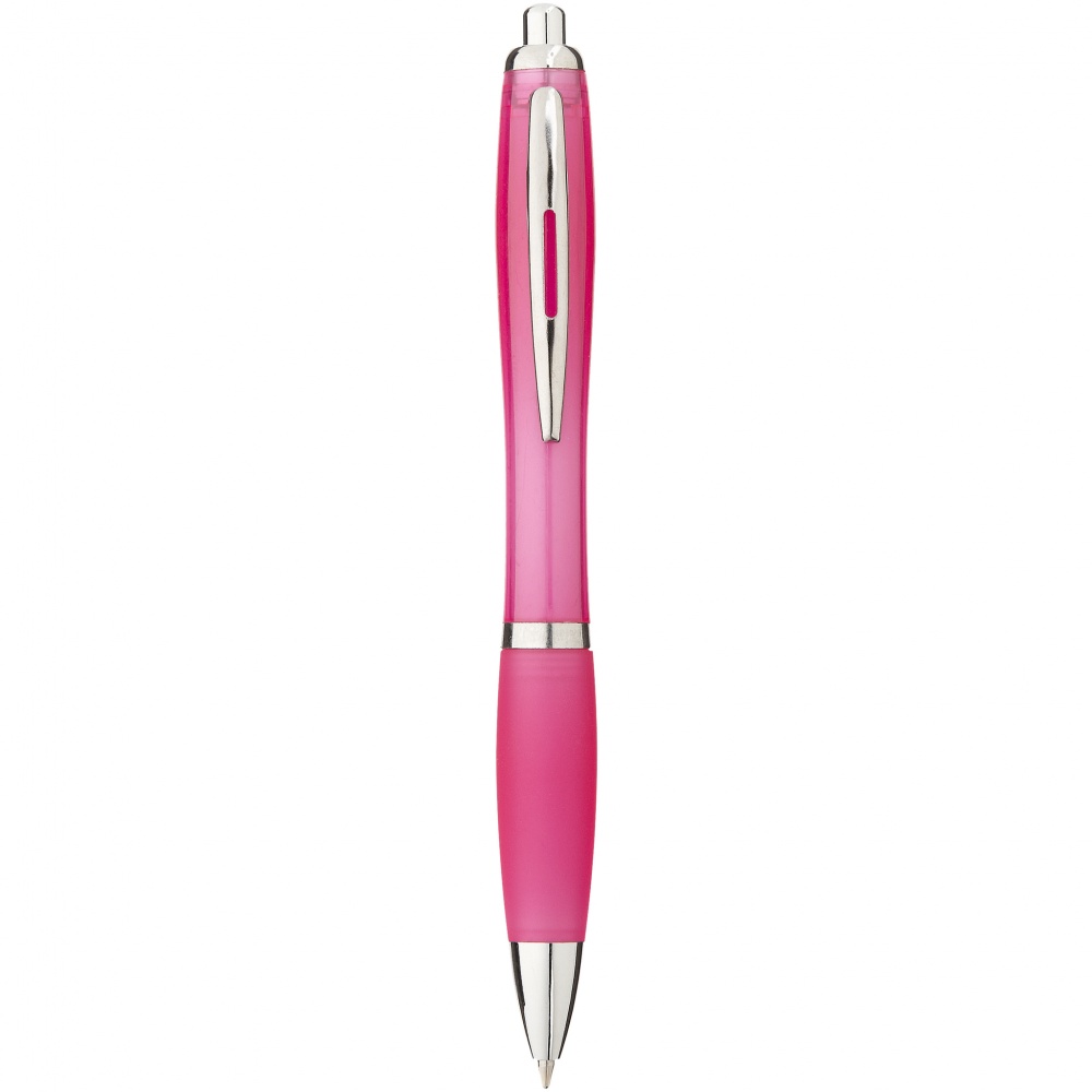 Logotrade promotional merchandise picture of: Nash ballpoint pen, pink