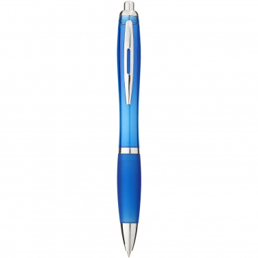 Logo trade corporate gift photo of: Nash ballpoint pen, light blue