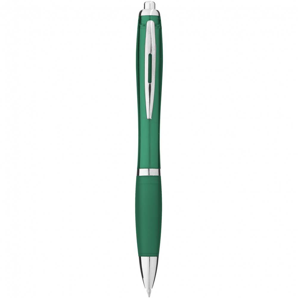 Logotrade business gift image of: Nash ballpoint pen, dark green