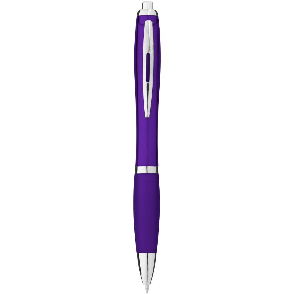 Logotrade corporate gift image of: Nash ballpoint pen, purple