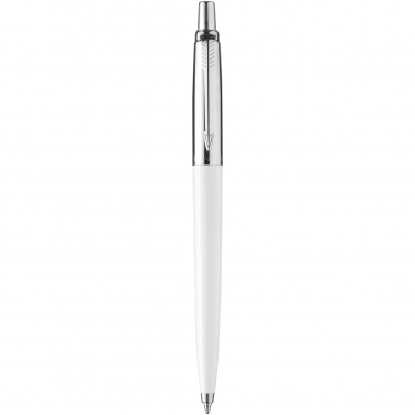 Logo trade promotional gifts image of: Parker Jotter ballpoint pen, white