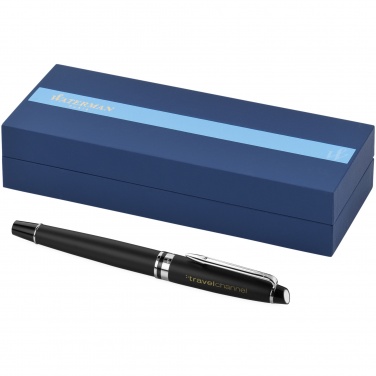 Logo trade promotional merchandise image of: Expert rollerball pen, black