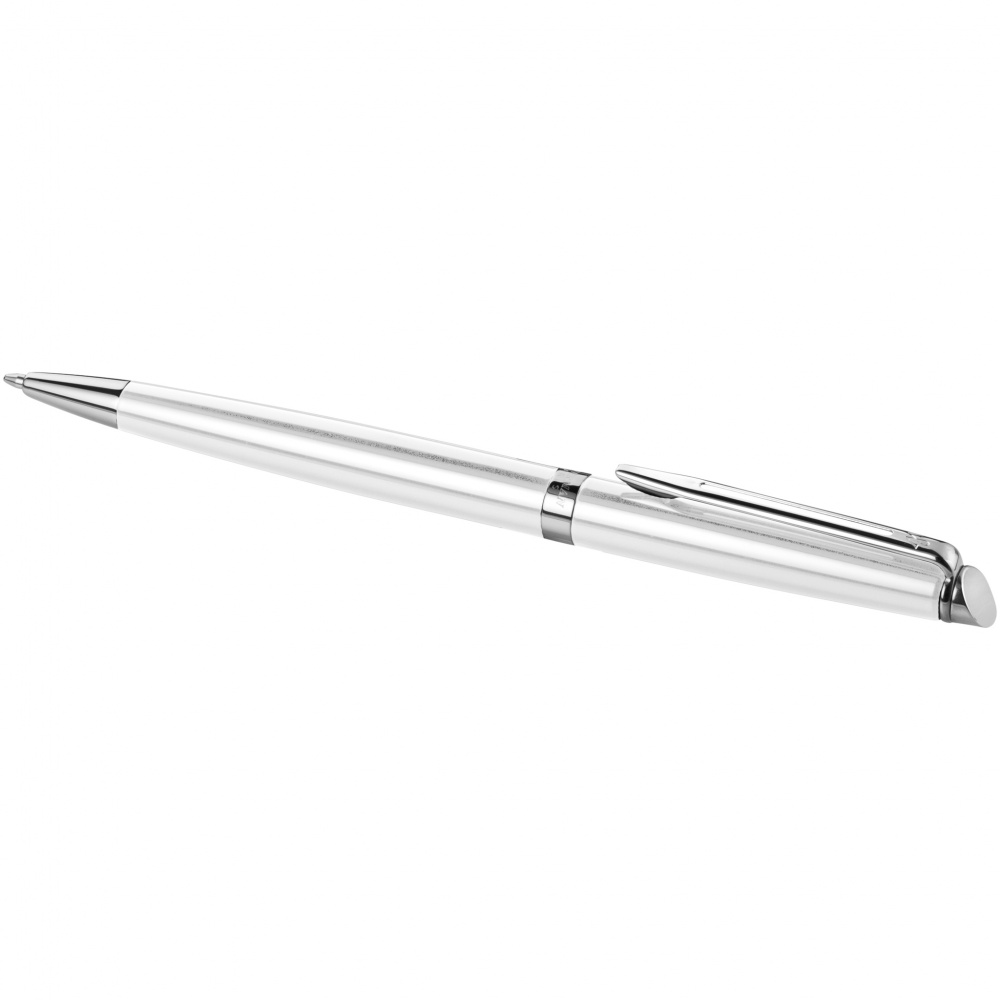 Logo trade advertising products picture of: Hémisphère ballpoint pen, silver