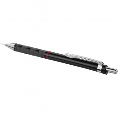 Logo trade promotional gift photo of: Tikky mechanical pencil, black