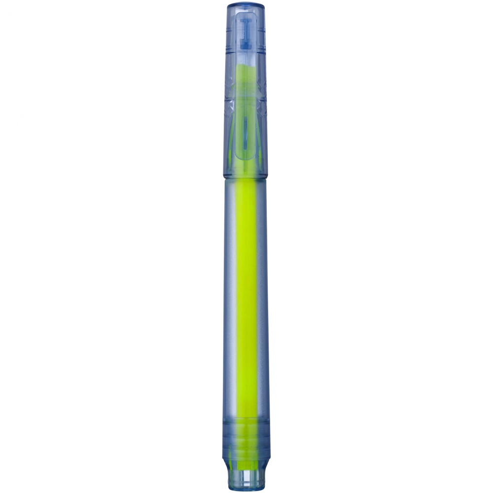 Logo trade promotional items image of: Vancouver highlighter, neon yellow