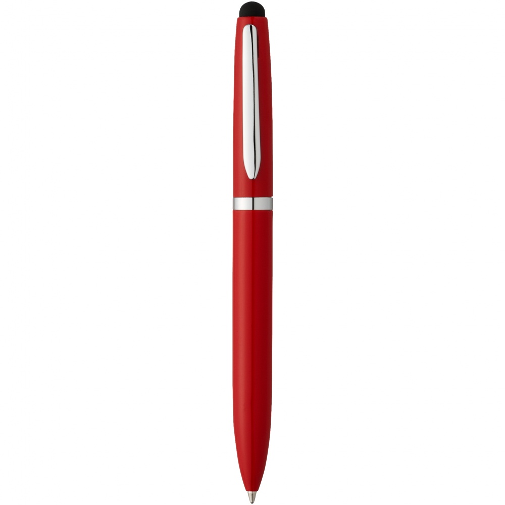 Logo trade business gift photo of: Brayden stylus ballpoint pen, red