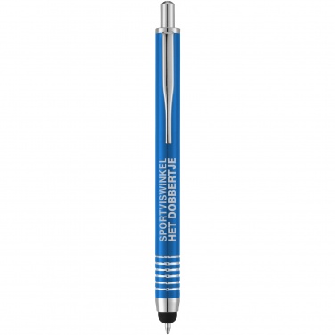 Logotrade promotional gift picture of: Zoe stylus ballpoint pen, blue