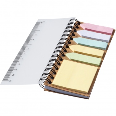 Logo trade business gift photo of: Spiral sticky note book