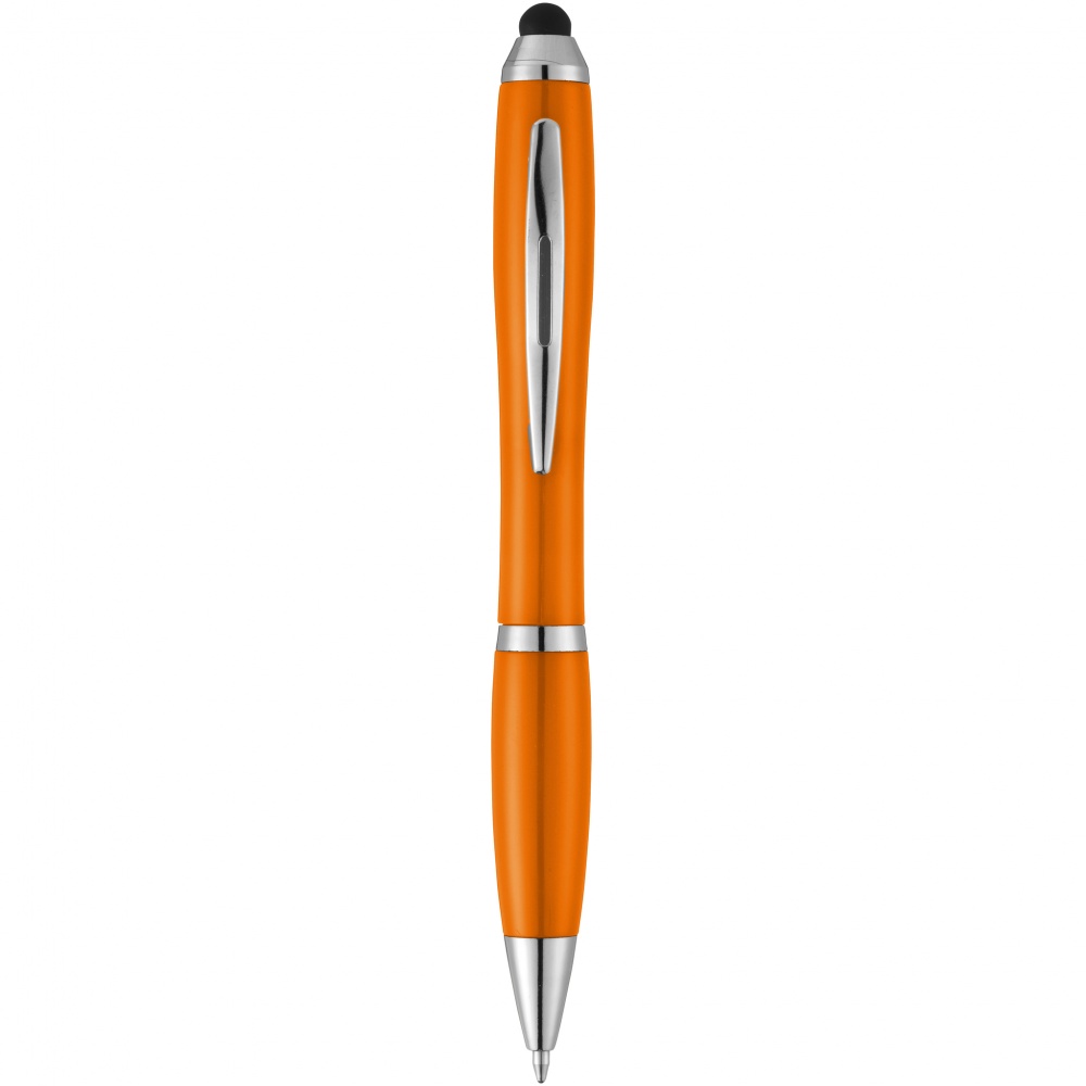 Logotrade business gift image of: Nash stylus ballpoint pen, orange