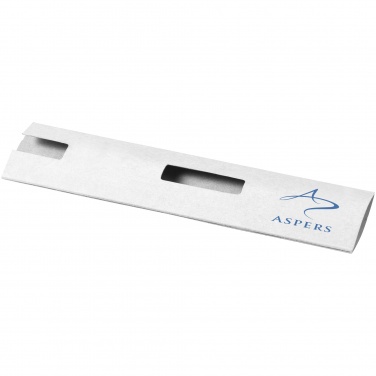 Logo trade promotional items image of: Fiona pen sleeve, white