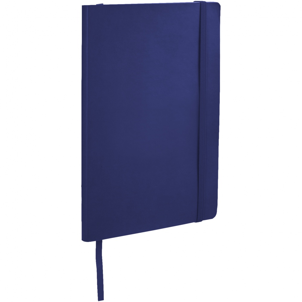 Logo trade promotional item photo of: Classic Soft Cover Notebook, dark blue