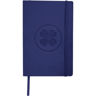 Logotrade promotional item picture of: Classic Soft Cover Notebook, dark blue