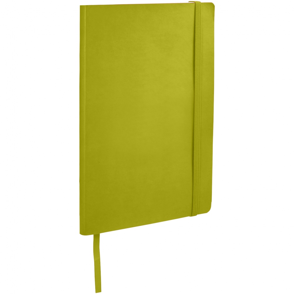 Logotrade promotional giveaway image of: Classic Soft Cover Notebook, light green