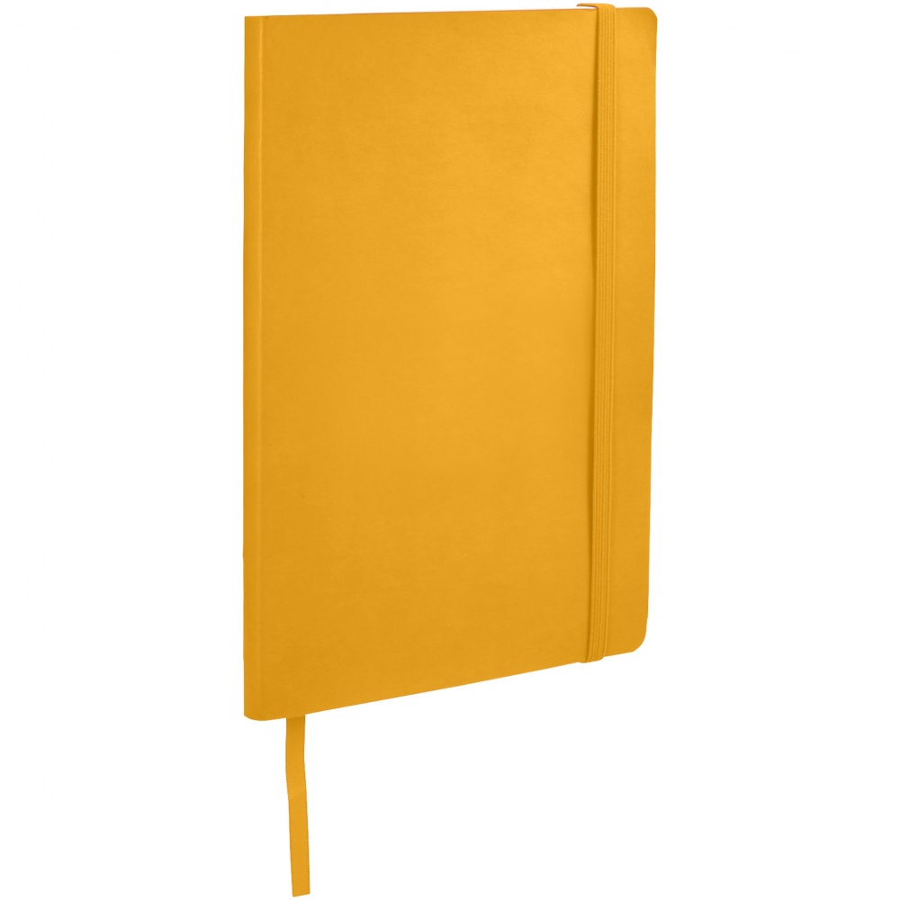 Logo trade corporate gifts picture of: Classic Soft Cover Notebook, yellow