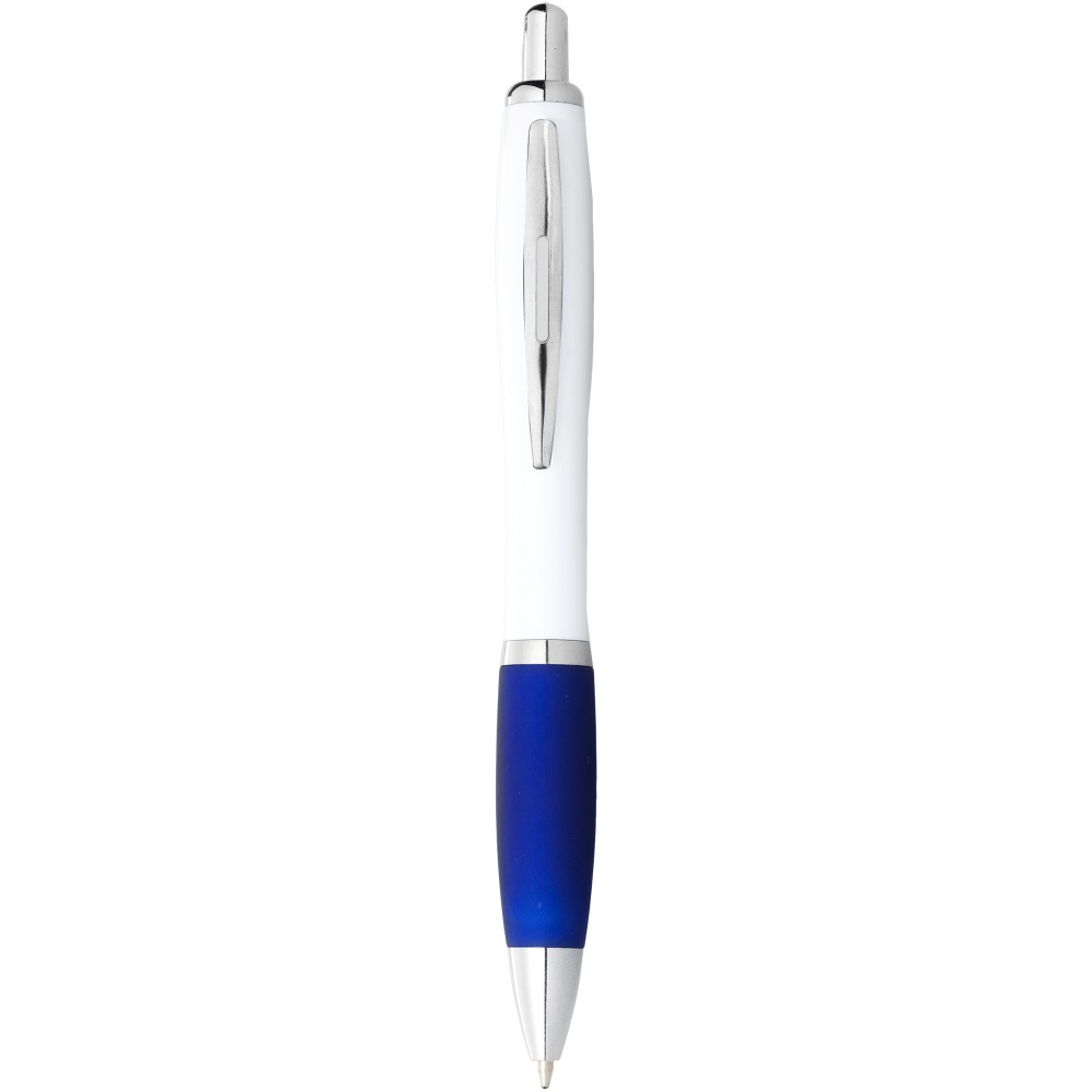 Logo trade corporate gifts image of: Nash ballpoint pen, blue