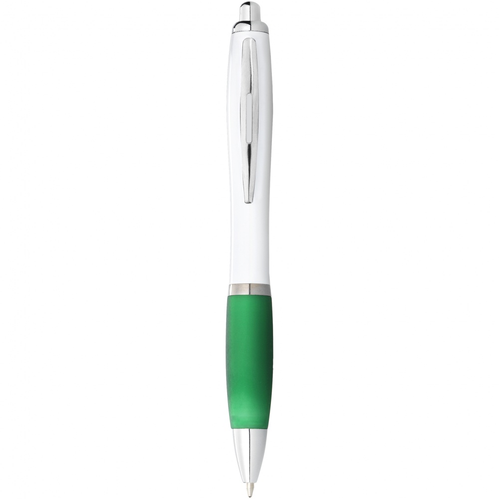 Logo trade promotional products picture of: Nash ballpoint pen, green