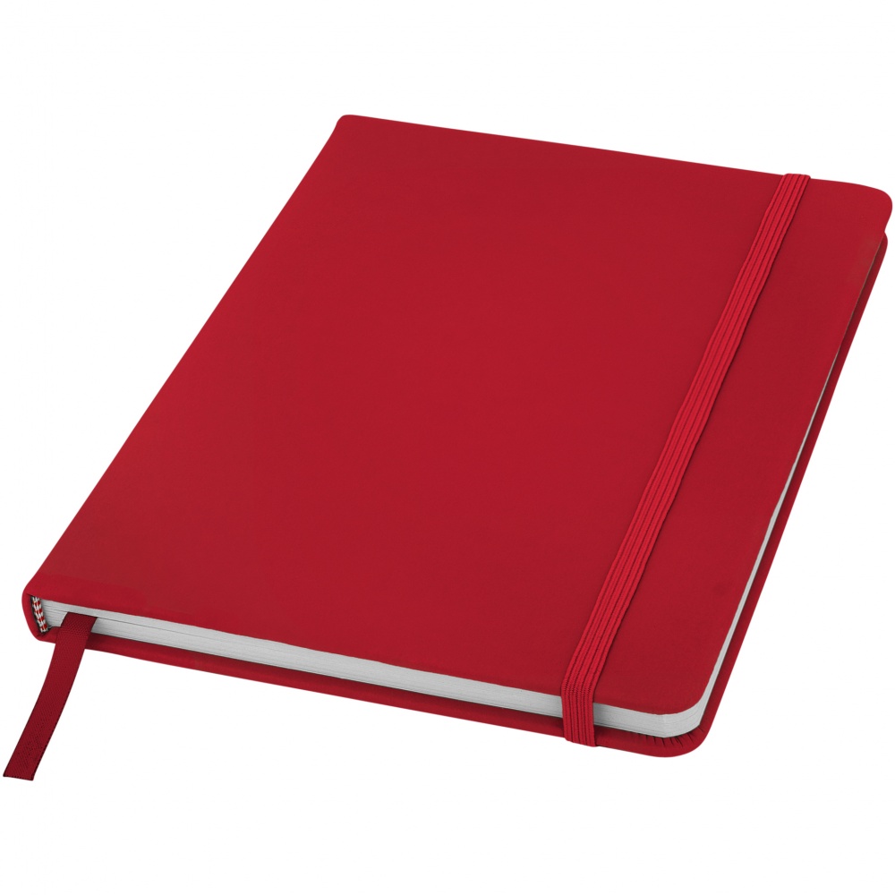 Logo trade promotional gift photo of: Spectrum A5 Notebook, red