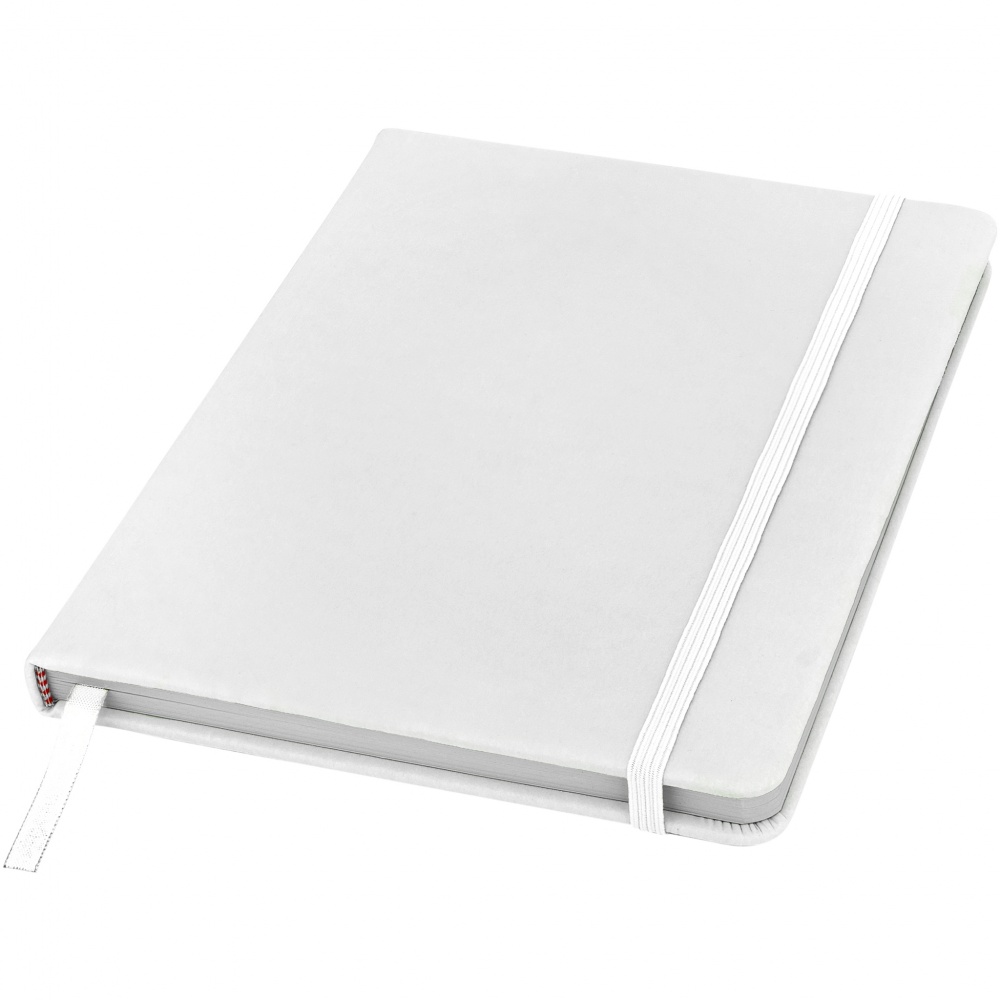 Logotrade promotional merchandise image of: Spectrum A5 Notebook, white