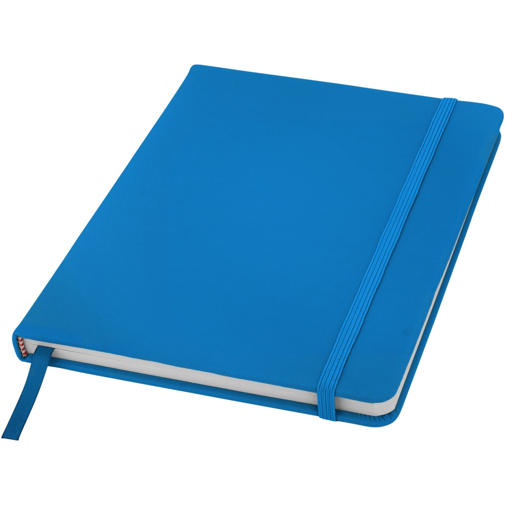 Logo trade promotional items picture of: Spectrum A5 Notebook, blue