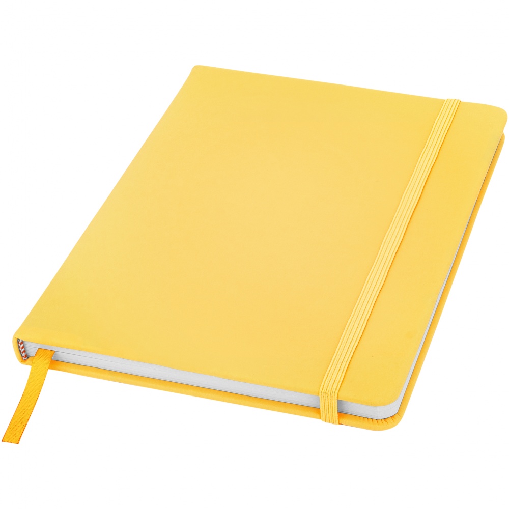 Logotrade promotional giveaway image of: Spectrum A5 Notebook, yellow