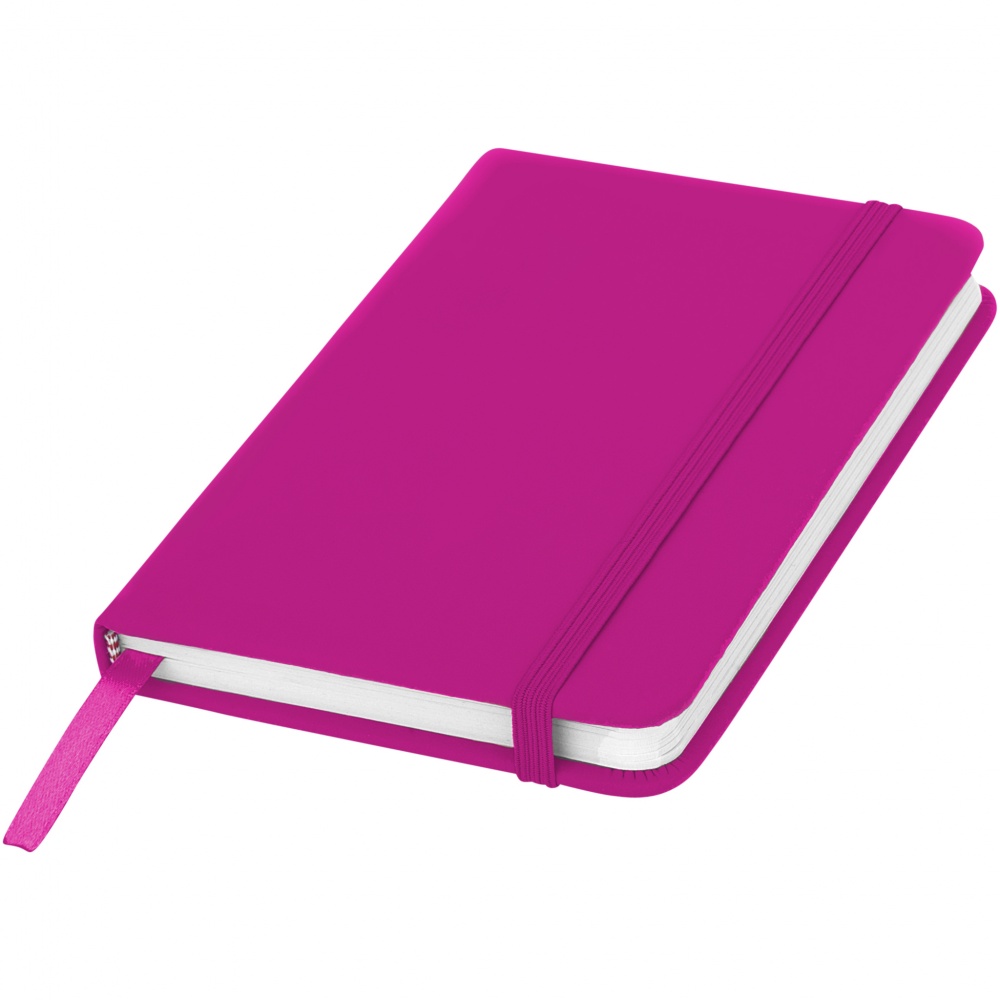 Logo trade advertising products image of: Spectrum A6 Notebook, pink