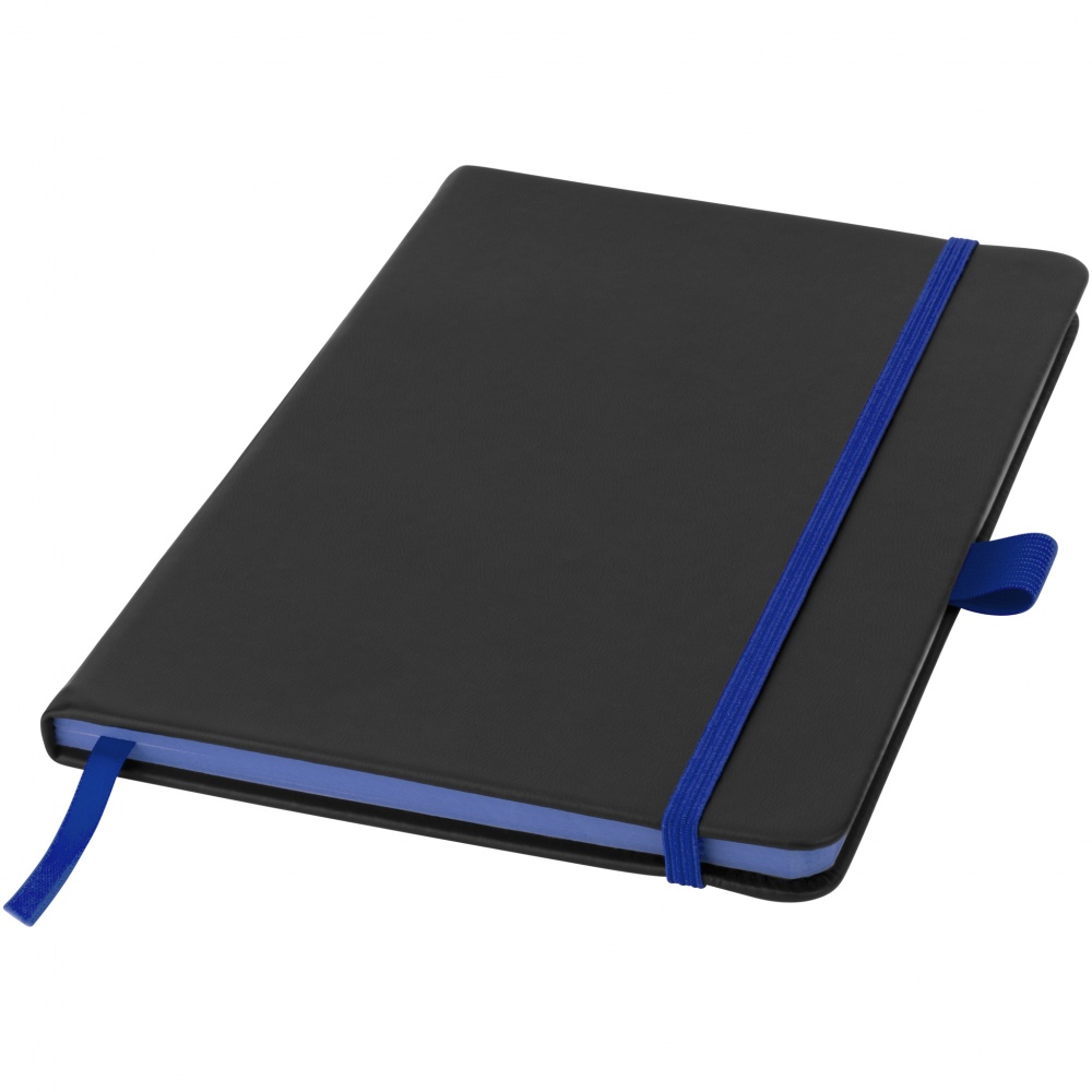 Logotrade promotional product image of: Colour Edge A5 Notebook, blue