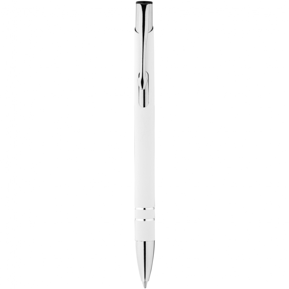 Logo trade promotional giveaways picture of: Corky ballpoint pen, white