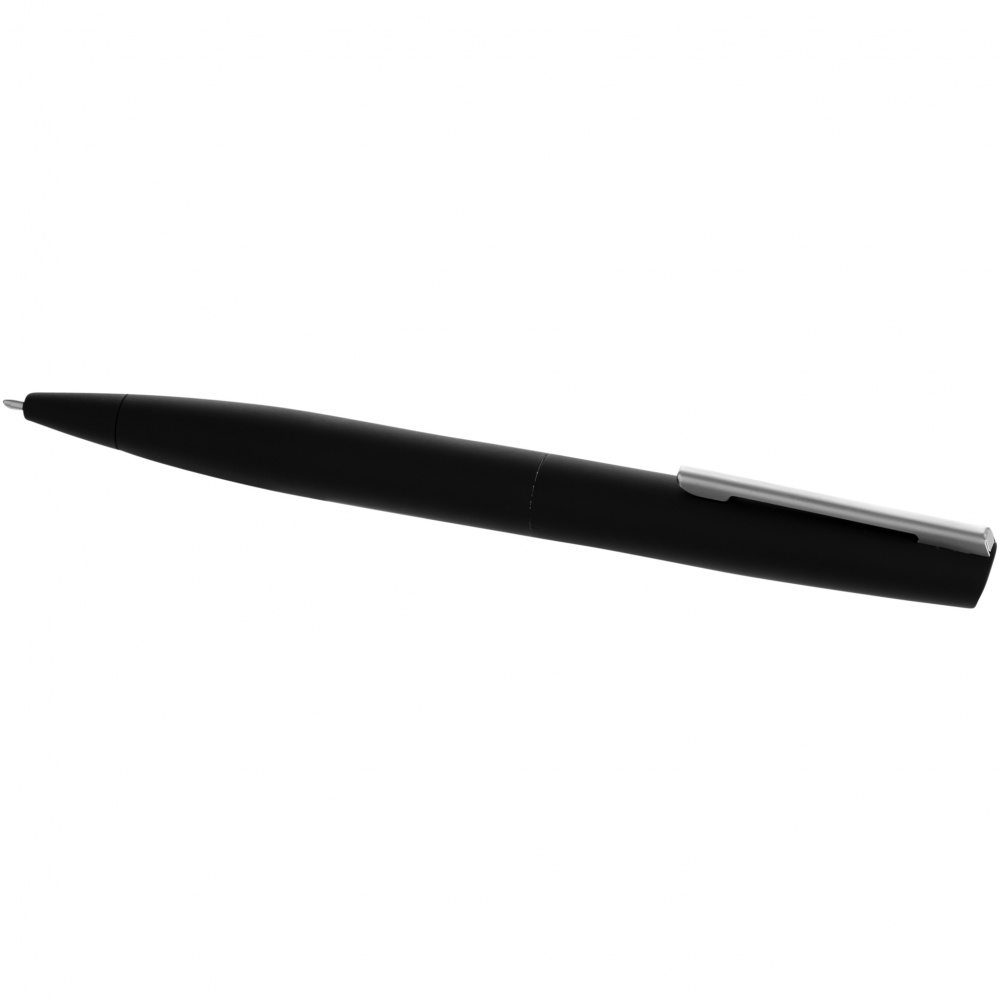 Logotrade promotional item image of: Milos Soft Touch Ballpoint Pen, black